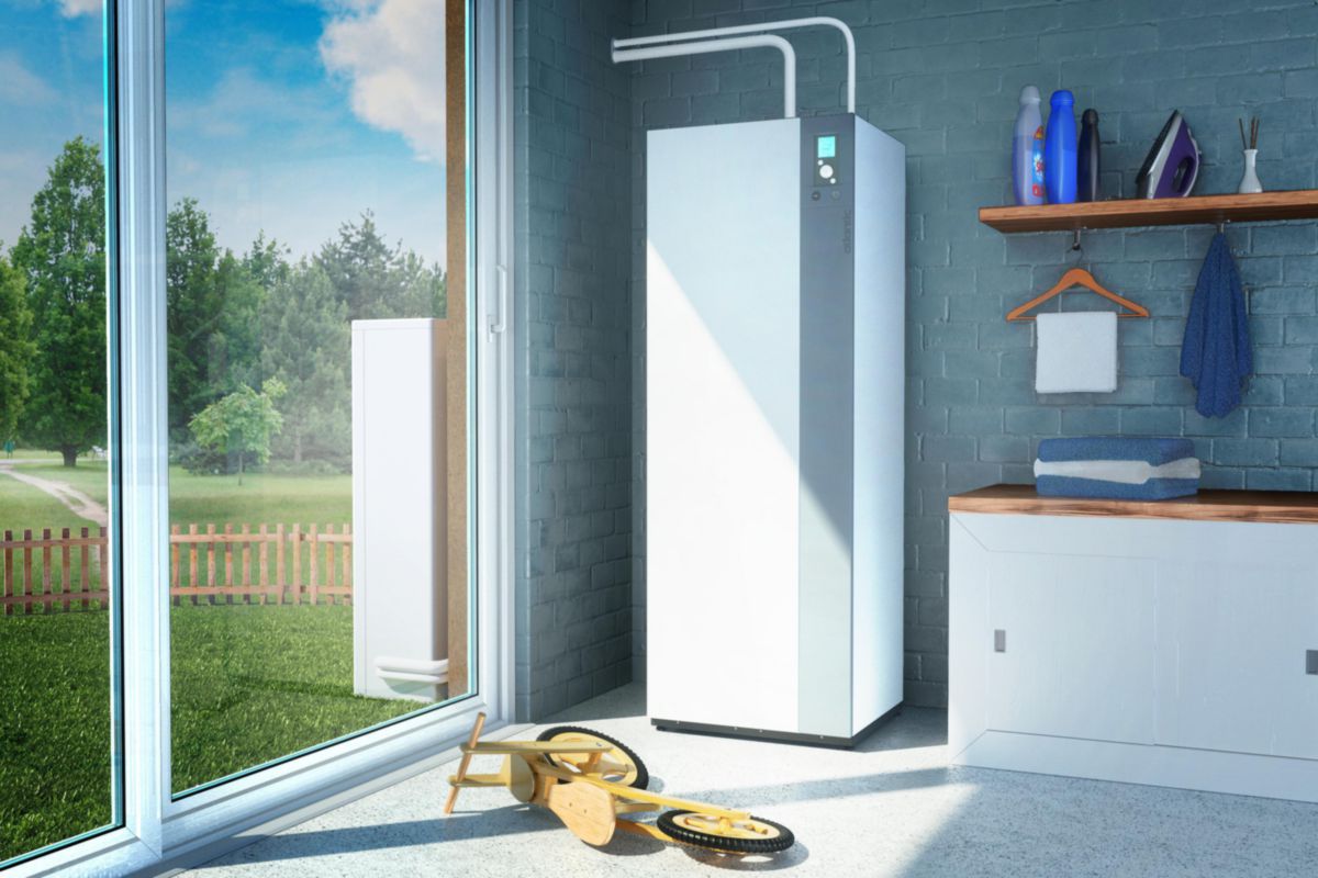 NIBE ENERGY SYSTEMS FRANCE Pompe à chaleur Air / Eau monobloc R290 extérieure Inverter hautes